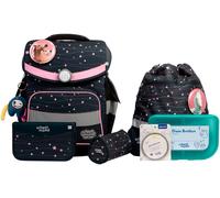 school mood - school mood Ella Pony Timeless Pro Schulranzen Set 7-tlg. 995g 23,5L Schwarz