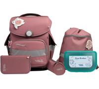 School-Mood Schulranzenset Timeless Pro Axolotl (Ocean Collection), 6-teilig
