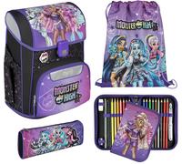 Schulranzen SCOOLI "Easy Start", Kinder, Gr. B/H/T: 29,5cm x 36,5cm x 29cm, monster high, Rucksäcke (20095455-0) monster high