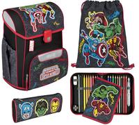 Schulranzen SCOOLI "Easy Start", Kinder, Gr. B/H/T: 29,5cm x 36,5cm x 29cm, avengers, Rucksäcke (85180519-0) avengers