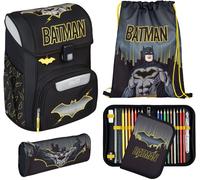 Schulranzen SCOOLI "Easy Start", Kinder, Gr. B/H/T: 29,5cm x 36,5cm x 29cm, batman, Rucksäcke (37504257-0) batman