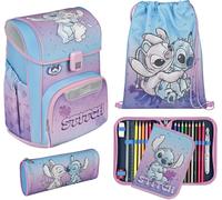 Schulranzen SCOOLI "Easy Start", Kinder, Gr. B/H/T: 29,5cm x 36,5cm x 29cm, bunt (lilo, stitch), Polyester, Rucksäcke (19094327-0) lilo, stitch