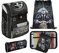 Schulranzen SCOOLI "Easy Start", Kinder, Gr. B/H/T: 29,5cm x 36,5cm x 29cm, schwarz (star wars), Polyester, Rucksäcke (55780065-0) star wars