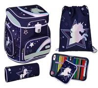 Schulranzen SCOOLI "EasyFit, Dreamland", Jungen, Gr. B/H/T: 33cm x 37cm x 29cm, bunt (dreamland), Polyester, gemustert, Rucksäcke (82811610-0) dreamland