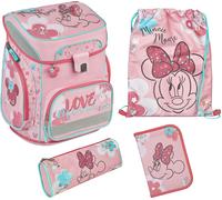 Schulranzen SCOOLI "EasyFit, Minnie Mouse", Kinder, Gr. B/H/T: 33cm x 36,5cm x 29cm, pink (minnie mouse), Polyester, Rucksäcke (58187651-0) minnie mouse