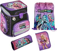 Scooli EasyFit Schulranzen-Set 5-teilig Monster High