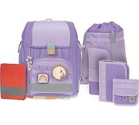 Schulranzen-Set BOXY UNIQUE (30x25x42) 7-teilig in violet/lavender / Bei Hugendubel
