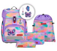 Schulranzen-Set CLOUD FLASH Butterfly Luna