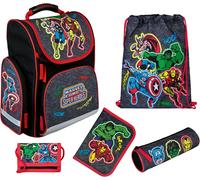 Schulranzen UNDERCOVER "Clou", Kinder, Gr. B/H/T: 32cm x 40cm x 22cm, avengers, Polyester, Rucksäcke (64282953-0) avengers