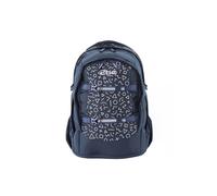 Schulrucksack 2BE, Kinder, Gr. B/H/T: 23cm, blau (blau, weiß), Kunstfaser, Rucksäcke Schulrucksack, mit reflektierenden Elementen (17579131-0) blau, weiß