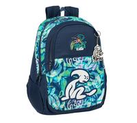 Safta El Kook Schulrucksack für Kinder, ideal für Kinder verschiedener Altersgruppen, bequem und vielseitig, Qualität und Widerstandsfähigkeit, 32 x 16 x 44 cm, marineblau, M, Casual