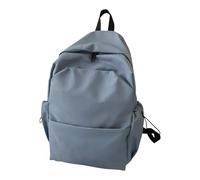 Schulrucksack für Damen, lässig, für Reisen, Schultaschen, 16, Laptop-Rucksack für Teenager, leicht, Wasser-Büchertasche Notfall Rucksäcke Mit Inhalt (Blue, One Size)