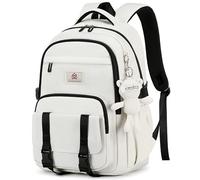 Schulrucksack für Teenager, Mädchen, College-Rucksäcke für Damen, Studenten, Büchertasche, groß, 39,6 cm (15,6 Zoll), Laptoptasche, Mittelschultasche, lässiger Anti-Diebstahl-Tagesrucksack