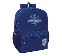 HARRY POTTER CAPTAIN Schulrucksack, anpassbar an Kinderwagen, ideal für Kinder verschiedener Altersgruppen, bequem und vielseitig, Qualität und Widerstandsfähigkeit, 32 x 14 x 43 cm, marineblau, M,