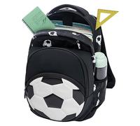Schulrucksack Kinder, Teenager-, Wasserdichter Kinderjungen Rucksack Mittelschultaschen, Turnrucksack, Schultasche mit großer Kapazität Reisen, Pendeln, blacks, verwijzen naar de
