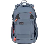 BOLD Lässig Schulrucksack mit Reflektoren und höhenverstellbarem Rückenteil/School Backpack Bold blue