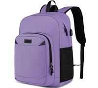 Schulrucksack Mädchen Teenager, Rucksack Damen Daypacks für 15.6 Zoll Laptop Rucksack mit USB Ladeanschluss
