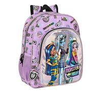 Schulrucksack Monster High Best boos Lila 32 X 38 X 12 cm