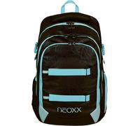 Schulrucksack NEOXX "Active Pro", Damen, Gr. B/H/T: 31cm x 45,5cm x 24cm, schwarz (queen of nite), Polyester, Rucksäcke Schulrucksack, Topseller (95489252-0)
