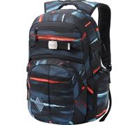 Schulrucksack NITRO "Hero", Kinder, Gr. B/H/T: 38cm x 52cm x 23cm, schwarz (acid dawn), Nylon, Polyester, Polyethylen, Rucksäcke Schulrucksack, Alltagsrucksack, Großer Freizeitrucksack, Schule, Arbeit