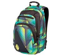 Schulrucksack NITRO "Stash 29", Kinder, Gr. B/H/T: 32cm x 49cm x 22cm, grün (geo grün), Polyester, Rucksäcke Schulrucksack, Alltagsrucksack, Rucksack für Freizeit, Schule, Arbeit und Reise (726436-0) 