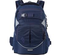 Schulrucksack NITRO "Superhero", Kinder, Gr. B/H/T: 30cm x 44cm x 22cm, blau (night sky), Polyester, Rucksäcke Schulrucksack, für Schule und Freizeit (86893018-0) night sky