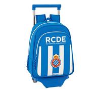 Schulrucksack R.C.D. Espanyol - Offiziell - mit Trolley Safta