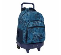 Safta New Edition Wheeled Backpack 45 Cm Blau Kinder