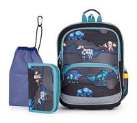 Schulrucksack-Set, 3-tlg. BAZI 24013 SET MEDIUM