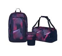 Schulrucksack-Set AIR Seismic Pink 3-teilig