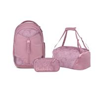 Schulrucksack-Set MATCH Magnolia Dream 3-teilig