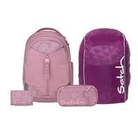 Schulrucksack-Set MATCH Magnolia Dream 4-teilig