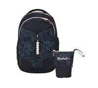 Schulrucksack-Set MATCH Midnight Jungle 2-teilig