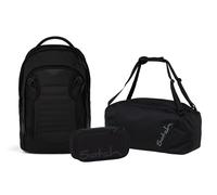 Schulrucksack-Set MATCH PLUS Blackjack 3-teilig