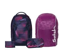 Schulrucksack-Set MATCH PLUS Seismic Pink 4-teilig