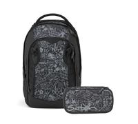 Satch Match Plus Schulrucksack Set 2tlg. inkl. Schlamperbox (Street Ink)