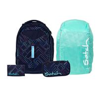 Schulrucksack-Set MATCH Purple Laser 4-teilig