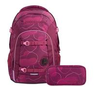 coocazoo MATE Schulrucksack-Set 2tlg Berry Bubbles