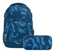 coocazoo MATE Schulrucksack-Set 2tlg Breaking Waves