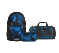 Schulrucksack-Set MATE Electric Ice 3-teilig