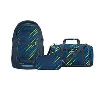 Schulrucksack-Set MATE Fast Lime 3-teilig