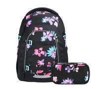 Schulrucksack-Set MATE Floral Artnight 2-teilig