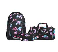 Schulrucksack-Set MATE Floral Artnight 3-teilig