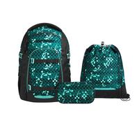 Schulrucksack-Set MATE Pixel Blox 3-teilig