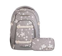 Coocazoo Mate Schulrucksack Set 2tlg. inkl Schlamperbox (Vanilla Bloom)