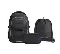 Schulrucksack-Set PORTER, Black Coal 3-teilig