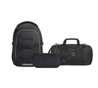 Schulrucksack-Set PORTER, Black Coal 3-teilig