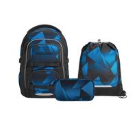 Schulrucksack-Set PORTER, Electric Ice 3-teilig