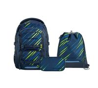 Schulrucksack-Set PORTER, Fast Lime 3-teilig