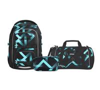 Schulrucksack-Set PORTER, Laser Lights 3-teilig